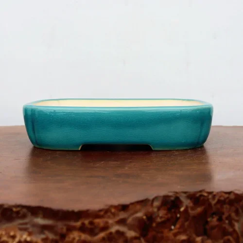 10″ Glazed Yixing Bonsai Pot (No. 2333a)