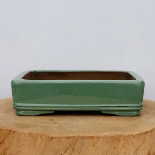 10-Inch Glazed Yixing Bonsai Pot (No. 2315s)