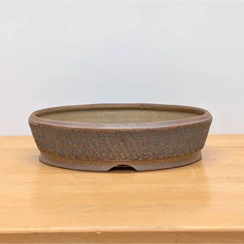 11-Inch Handmade Jack Hoover Bonsai Pot (No. 526)