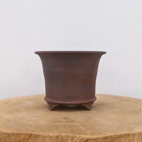 5″ Handmade Bonsai Pot by Steven Gossert (No. 10)