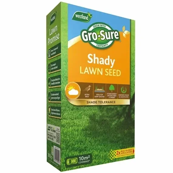 Gro-Sure Shady Grass Lawn Seed – 10 sq.m – 300g (20500185)