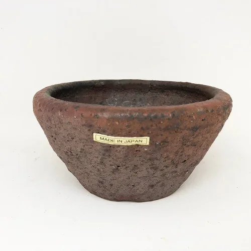 Vintage 6″ unglazed Reihou Hiroyuki Tokoname Pot (TK-870)