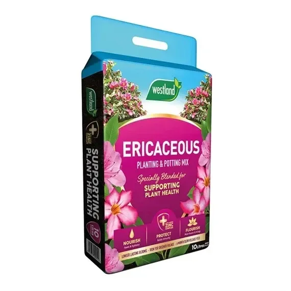 Westland Ericaceous Planting & Potting Mix Compost 10L – Reduced Peat (11400006)